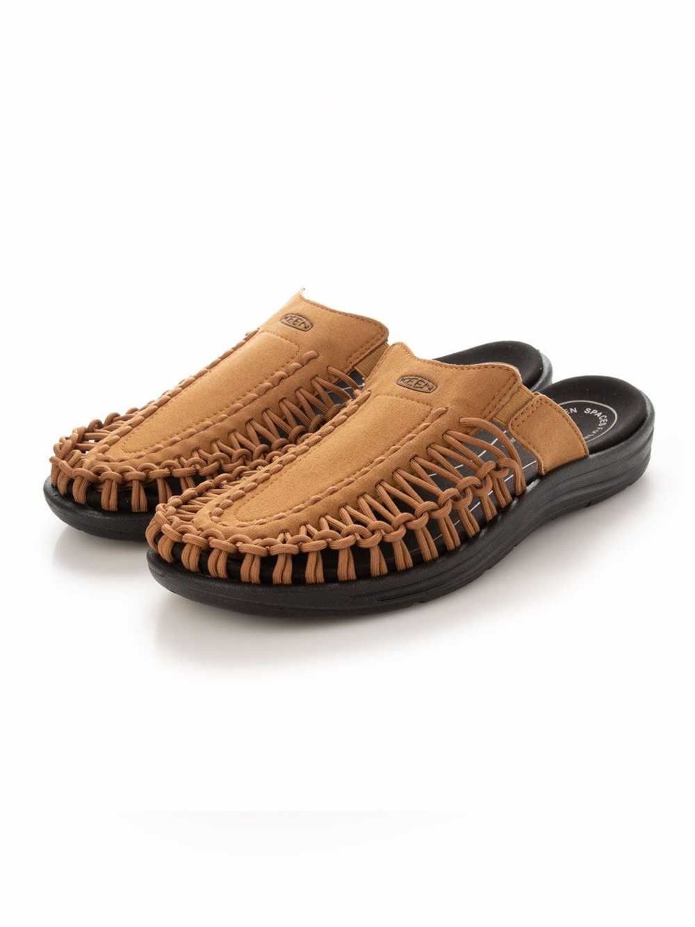 KEEN UNEEK II Slide Sandals Men's US 8 Brown Suede Comfort Mule NWT